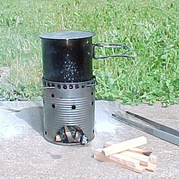 Sierra Wood Stove Fan powered 68 grams of wood. Boil time of 6 minutes