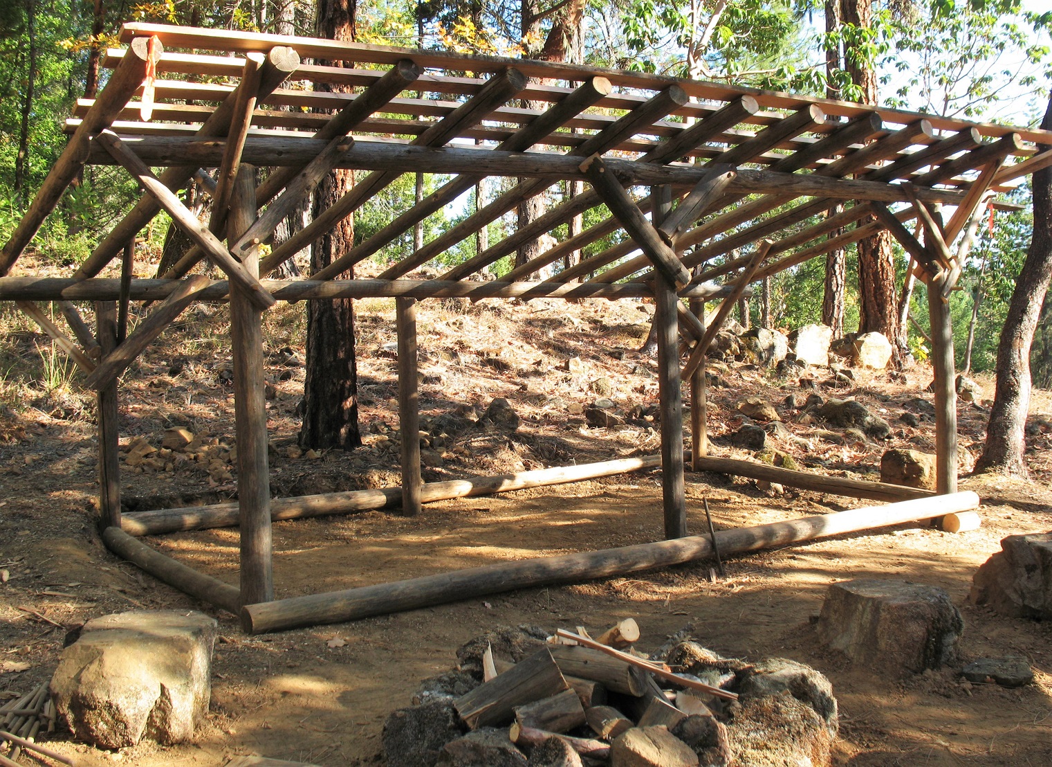 Bush Craft Shelter