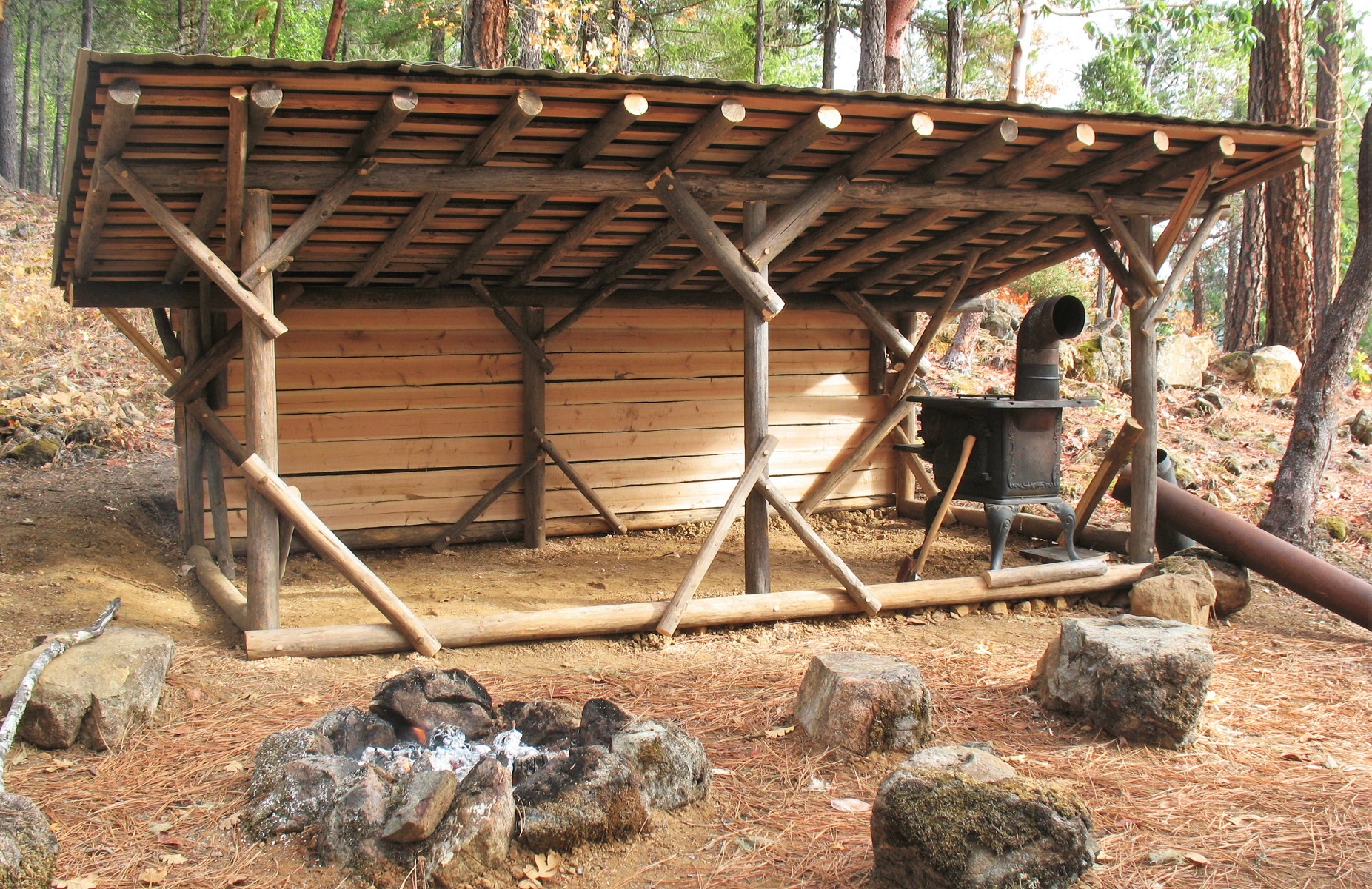 Bush Craft Shelter