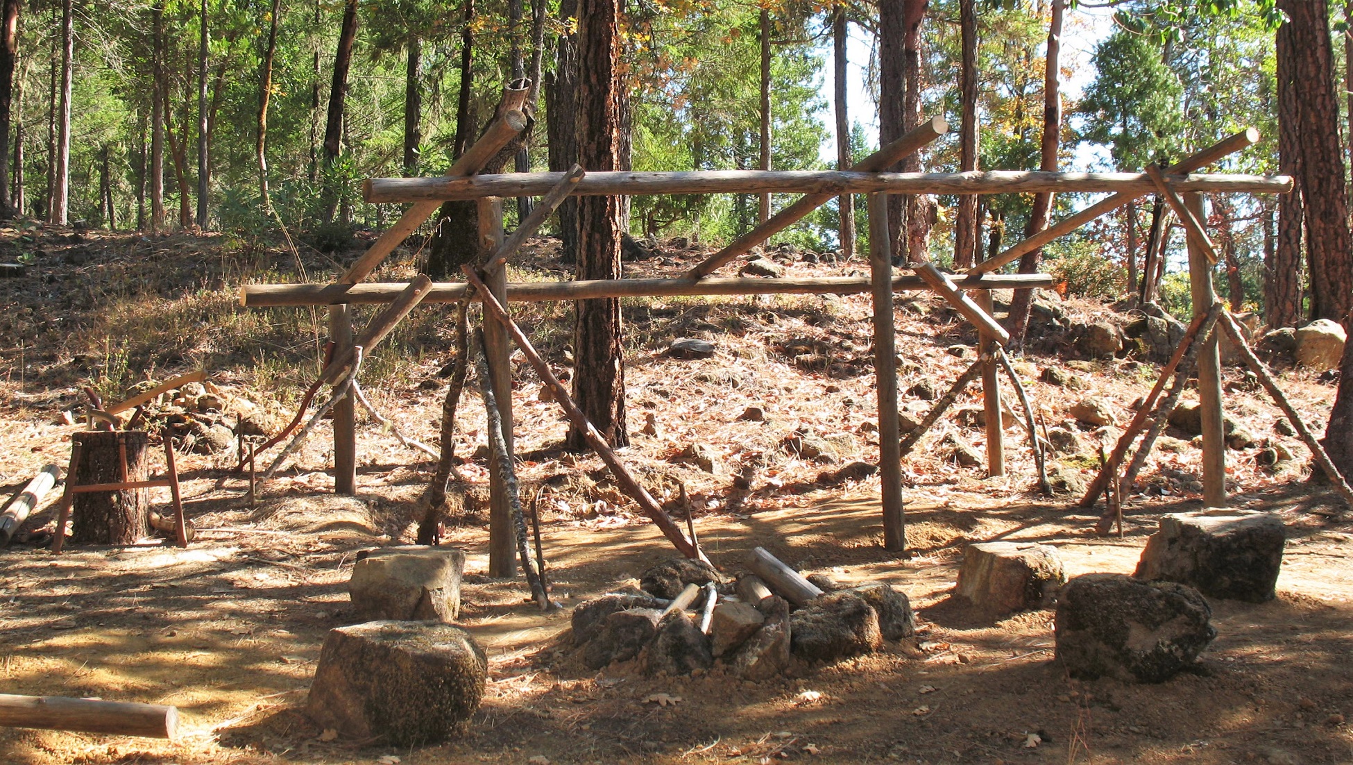 Bush Craft Shelter