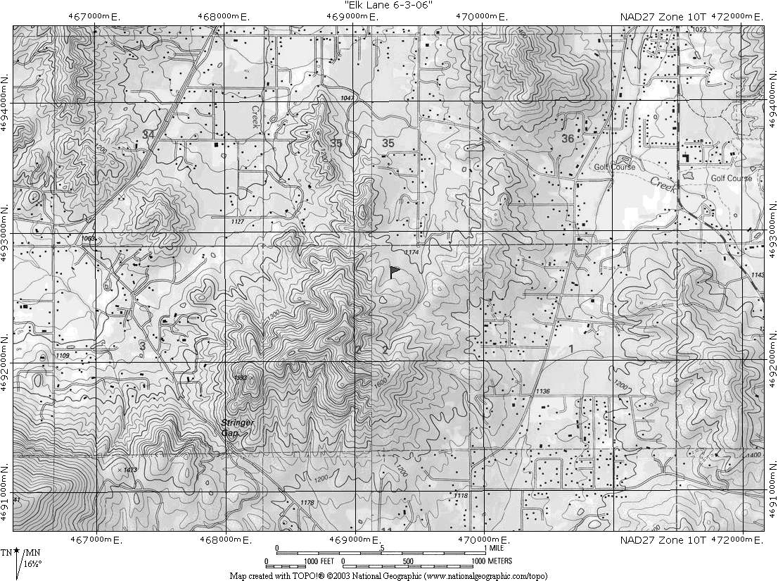 ELK LANE MAP