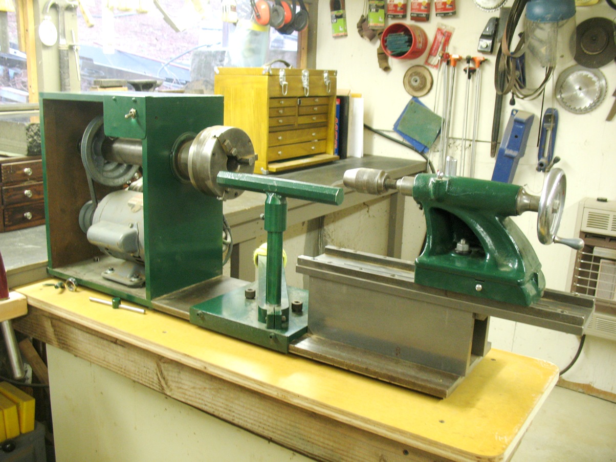 Home Made Wood Lathe